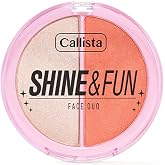 Callista Shine & Fun Face Duo 120 Dream Team Allık & Aydınlatıcı Paleti