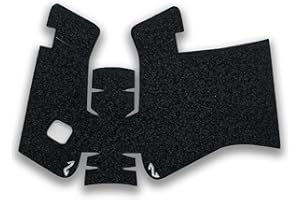 ZIB GRIPS Selbstklebendes Pistolengriffband, kompatibel mit Glock 45 und 17/34 | Gen 5 MOS | Gummi schwarz, Glock-Zubehör, Pistolengriffe kompatibel mit Glock, für ultimativen Komfort und Kontrolle.