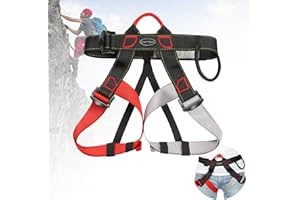 Kensbro Klettergurt, Verstellbare Sturzsichere Bergsteigergurte, Verwendet für Bergsteigen Hochniveau Rescue Höhlenforschung Feuerrettung Equip