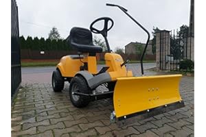 GENERIC Schneepflug Schneeschild für Rasentraktor 100 x 40 cm Stiga Villa, Park Aufsitzmäher