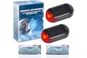 GILLTERWAY 2 pcs Electromagnetic Car De-Icer, Electromagnetic Wave Anti-Freeze and Snow Removal Device, Cars Snow Removal, Device,Cordless Snow Removal Device for Ice, Snow, Frost, Car Antifreeze Device