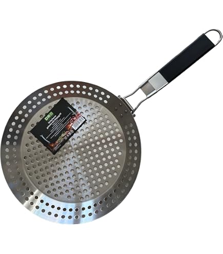 Lot De 2 Poêlons à Barbecue En Faïence - Avec Dessous De Plat Et Grattoir En Bambou - Résiste à 400°C - Idéal Grillades Individuelles