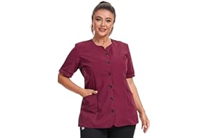 JONATHAN UNIFORM Womens Beauty Tunic Uniform Women's Tunic Massage Housekeeping Workwear