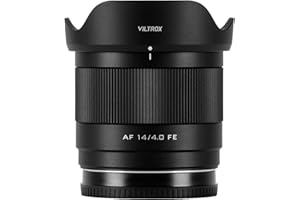 VILTROX AF 14 mm F4.0 Lente per Full Format Autofocus Ultra grandangolare a focale fisso (per Sony FE)