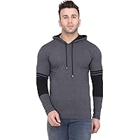 SWIFTLY Men's Hooded Neck T-Shirt