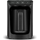 Emsan K&ouml;zde T&uuml;rk Kahve Makinesi Shiny Black