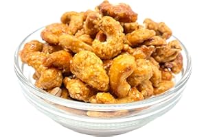 NITAAR GoodFoodDelivered Honey Roasted Cashew Nuts 500g - Premium Quality, Freshly Roasted - Naturally Sweet & Crunchy - Great For Healthy Snacking, Vegetarian Diet