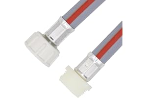 VARIOSAN Wąż dopływowy przedłużacz do ciepłej wody 16638, 1,50 m, 3/4", maks. 90°C, do pralki i zmywarki