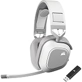 Corsair HS80 MAX Bluetooth'lu Kablosuz &Ccedil;ok Platformlu Oyun Kulaklığı - Dolby Atmos - Yayın Kalitesinde Mikrofon - iCUE Uyumlu
