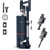 Ultenic FS1 Cordless Vacuum Cleaner, with Automatic Emptying Station, Powerful Suction 30KPa/450W, Removable Battery up to 60