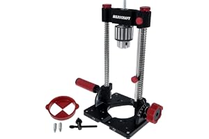 Milescraft 1348 Drill Mate PRO Borrjigg och borrguide, robust och bärbar, 13 mm (1/2 tum) chuck, precisionsjigg för vinklad e