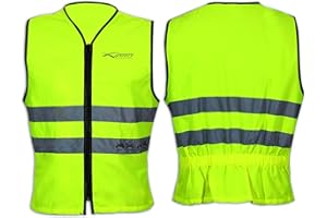 A-Pro Bright Veste de moto/scooter/quad haute visibilité Taille M