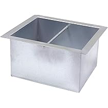 Cassetto Raccolta Cenere Per Camino Fonderie Bongiovanni - 23,5x23,5x14 Cm In Lamiera Zincata - Foto 3
