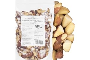 Paranüsse in Stücken 1 kg – 100 % Natürlich, Protein- & Selenquelle, Knackig, Mild im Geschmack, Ideal zum Backen & Snacken | KUCHNIA ZDROWIA