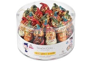 SIMON COLL Simón Coll (Figuras Reyes Magos) de Chocolate con Leche - Especial Chocolate Navidad, 500 g