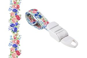 Torniquete profesional médico de la marca Rolseley, liberación rápida y lenta, para enfermeras, con estampado floral blanco