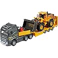 Majorette Grand Series Construction Volvo FH-16 Truck With Wheel Loader L350H Die - Cast