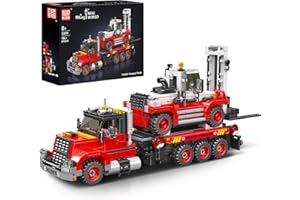 Mould King 24079 Chariot élévateur télécommandé technique 906 pièces Modèle de blocs de construction pour garçons et filles à partir de 8 ans (version statique)