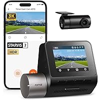 DDPAI 2.5K Dash Cam Front & Rear – N3 Pro Dual Camera With 1600P+1080P, WiFi, Night Vision, Parking Mode | Car Dashcam With 140° Wide Angle & G-Sensor