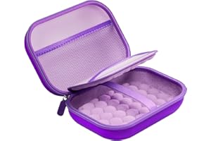 ProCase Custodia per Macchina Fotografica Bambini Compatibile con ASTGMI/KODAK PIXPRO FZ45 FZ55, Protettiva per Fotocamera Piccola 11.43 * 8.38 * 6 cm (Viola, Solo Custodia)