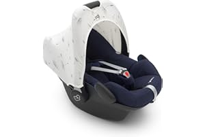 The Original Dooky 126375 Cappottina Universale per Ovetto, in Cotone, Protegge da Luce, Vento, Rumore e Pioggia,Dandelion - 120 g