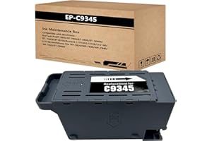 F-ink C9345 Manutenzione Box Compatibile con C12C934591 Ink Manutenzione Box, Funziona con Pro ET-5800 ET-5880 ET-5850 ET-16600 ET-16650 ST-C8000 L15150 L15160 Stampante