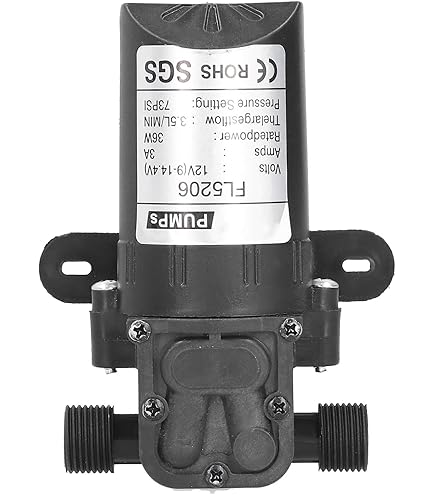 Pompa Ad Acqua 12V 36W - Autoadescante Ad Alta Pressione 73PSI Per Camper, Barche, Giardino - Foto 10