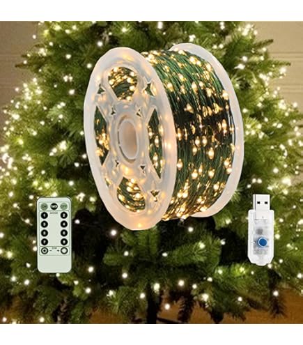 Guirlande Lumineuse 1000 LED – 20 Mètres, Blanc – Déco Noël, Fêtes (CARREFOUR IMPORT)