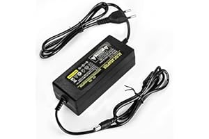 BEHOGAN 12V 10A Netzteil Adapter, Spannungswandler AC 100-240V 12 Volt Netzteil, Trafo 5,5mm x 2,5/2,1mm DC Jack, 12V Adapter für LED-Streifen, Überwachungskameras, LCD Monitor, LED Treiber