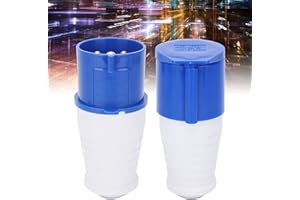 DEROR prise 32a,2pcs connecteurs industriels,Fiche D'alimentation Industrielle 3 Broches,Monophasé Antidéflagrant étanche 32 A 220-250 V,prise 32a monophasé,prise camping,prise camping européenne