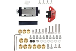 HOCENWAY Optyczny czujnik poziomowania OptTap V1 PCB Tap Kit o wysokiej precyzji 5 V z wózkiem MGN9H, śruby szynowe MGN9, kompatybilne z drukarką Voron V2.4, Trident 3D