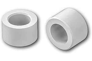 OL 2 Kunststoff-Lagerbuchsen, ohne Bund, naturfarben