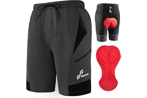 Sportneer MTB cykelbyxor herr vadderade cykelbyxor herr cykelbyxor 3D fodrade mountainbike cykling sport cykling utomhus