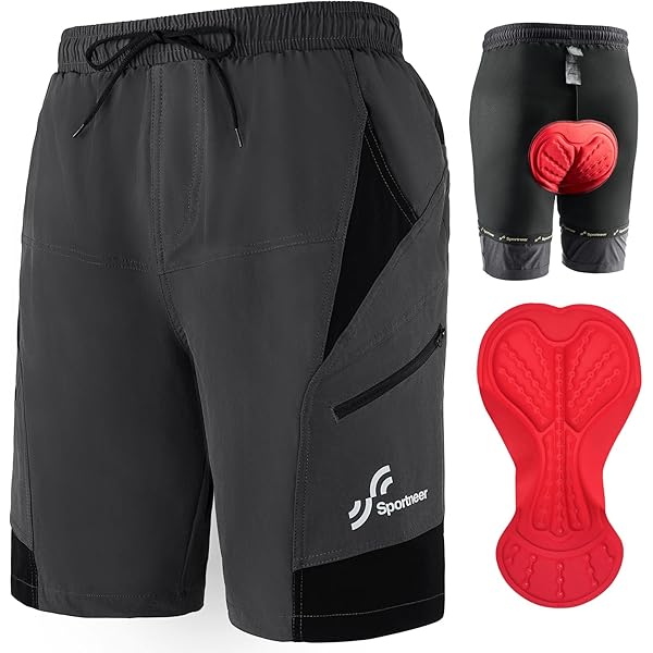 Padded Shorts Best Bike Shorts On Amazon Buy Lixada Quick Dry Gel