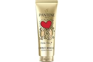 Pantene Pro-V x Keith Haring Art Collection Repair & Protect Après-shampoing 3 Minute Miracle 220ml Cheveux Secs et Abîmés, Active Nutri-Plex, Aide à Réparer les Dommages Visibles en 1 Application