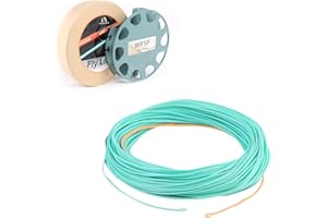 MAXIMUMCATCH Nymph Schnur, mit 2 Schlaufen, schwimmende Schnur für Euro-Nymph Fischen, WF2F-6F