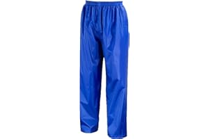 Rainsuit Shop Kids Waterproof Over Trousers in Black, Pink, Red or Royal Blue Childs Childrens Boys Girls