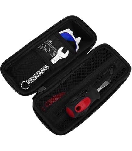 Datums Borsa Porta Attrezzi Per Bicicletta - Impermeabile, Design Arcobaleno | Per Bottiglie E Toolbox