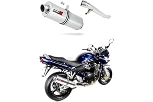 DOMINATOR EXHAUST SYSTEM GSF 1200 BANDIT Pot d'échappement OVAL Silencieux Dominator Exhaust Racing Slip-on 2001 2002 2003 2004 2005