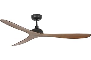 Faro Barcelona 33447- GOTLAND Ventilador de techo negro/madera