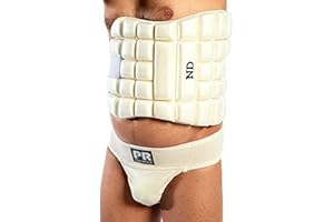 ND Sports Cricket Chest Guard Pad | High-Density Foam Protection | Towelled Back for Comfort | Shock-Absorbing Design | Ideal for Batsmen