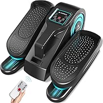 Macchina Ellittica Sotto Scrivania MORELAX - Elettrica E Silenziosa - Con Display LCD E Telecomando - Per Allenamento Gambe A Basso Impatto - Foto 12