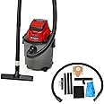 Einhell Power X-Change 15L Cordless Wet And Dry Vacuum Cleaner - Powerful (80mbar) Cleaning Of Your Home, Car, Garage or Workshop - TC-VC 18/15 Li Wet Dry Vacuum Cleaner (Battery Not Included)