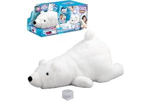 Bizak Salva al Oso Polar, Mascota interactiva de Peluche, su Nariz Cambia de Color, sálvalo con el cubito de Hielo, +3 años, (62008636)