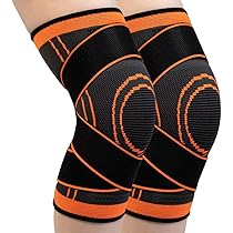 Tutore Ginocchio A Compressione - Supporto Sportivo Unisex Per Rotula - Foto 4