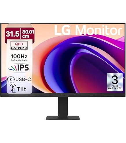 LG 32MP60G- Monitor 32 (80.CM) IPS, AMD FreeSync, : Amazon.in