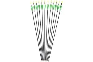 SUREPROMISE ONE STOP SOLUTION FOR SOURCING SurePromise Archery Fiberglass Arrow 12 PCS Field Point Target Practice 28" 30" 32"