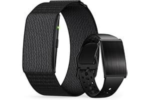 iSo Tech Bracelet Connecté sans Écran Homme Femme, Fitness Tracker 24/7 Suivi Activité et Sommeil avec Fréquence Cardiaque, Analyse IA, 60 Jours d’Autonomie, 170+ Sports, sans Abonnement