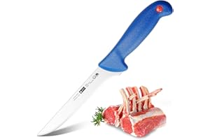 Plys Cuchillo Deshuesador Profesional Cuchillos Jamoneros: Cocina Cuchillo Carnicero Afilado Cuchillo Puntilla Mango de Plástico