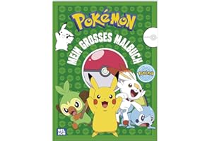 Pokémon Activity-Buch: Mein großes Malbuch: 80 Seiten Ausmalbilder für Jungen und Mädchen ab 4 Jahren
